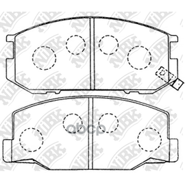 Купить КОЛОДКИ ТОРМОЗНЫЕ ДИСКОВЫЕ PN1217