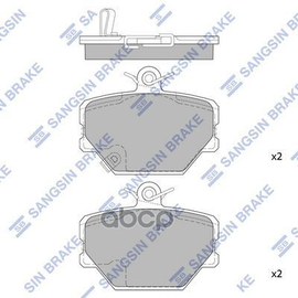 Купить КОЛОДКИ ТОРМОЗНЫЕ ДИСКОВЫЕ SMART 0.6-0.8CDI 98 SP1674