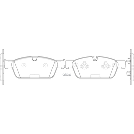 Купить КОЛОДКИ ТОРМОЗНЫЕ ПЕРЕДНИЕ MERCEDES GL X166/ML W166 BP31017