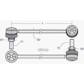 Купить ТЯГА СТАБИЛИЗАТОРА MOOG BM-LS-0434