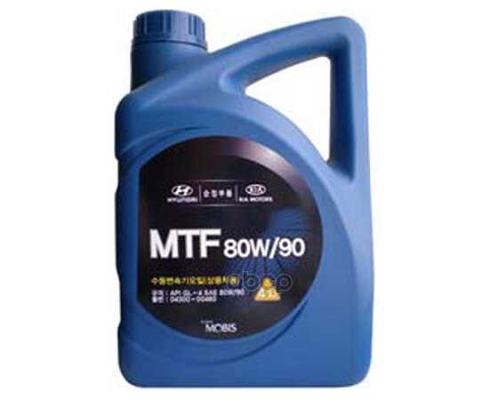 Купить МАСЛО ТРАНСМИССИОННОЕ HYUNDAI/KIA TRANSMISSION OIL 80W90 МИНЕРАЛЬНОЕ 4 Л 04300-00460