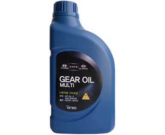 Купить МАСЛО ТРАНСМИССИОННОЕ МИНЕРАЛЬНОЕ HYUNDAI/KIA GEAR OIL MULTI 80W-90 1Л 02200-00110