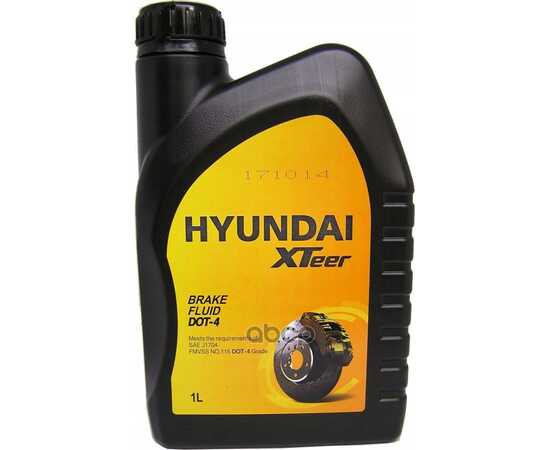 Купить ЖИДКОСТЬ ТОРМОЗНАЯ HYUNDAI XTEER BRAKE FLUID DOT4 1 Л 2010853