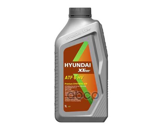 Купить МАСЛО ТРАНСМИССИОННОЕ HYUNDAI XTEER ATF 6 1 Л 1011412