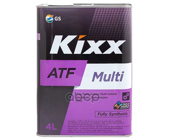 Купить МАСЛО ТРАНСМИССИОННОЕ KIXX ATF MULTI PLUS СИНТЕТИЧЕСКОЕ 4 Л L251844TE1