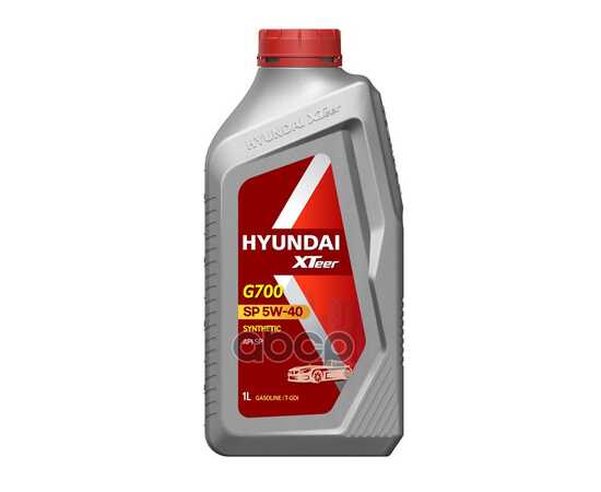 Купить МАСЛО МОТОРНОЕ HYUNDAI XTEER GASOLINE G700 5W-40 1 Л 1011136