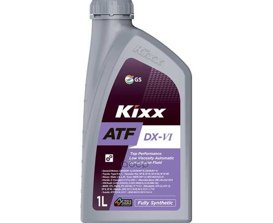 Купить МАСЛО ТРАНСМИССИОННОЕ KIXX ATF DX-VI СИНТЕТИЧЕСКОЕ 1 Л L2524AL1E1