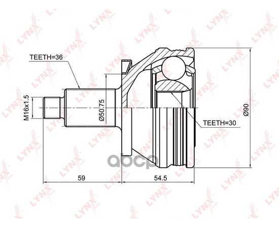 Купить ШРУС НАРУЖНЫЙ ПОДХОДИТ ДЛЯ SKODA FABIA I-II 1.4-1.9D 03 / ROOMSTER 1.2D-1.9D 06, VW POLO SEDAN 1.6 10 / POLO 1.2D-1.9D 05, AUDI A1 1.2T-1.6D 10 / A2 1.4D-1.6 00-05, SEAT CORDOBA 1.4-2 CO-1225