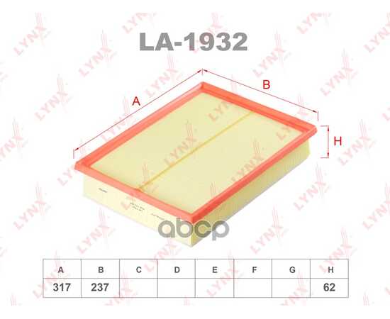 Купить ФИЛЬТР ВОЗДУШНЫЙ ПОДХОДИТ ДЛЯ TOYOTA LAND CRUISER PRADO(150) 4.0 09 LA-1932