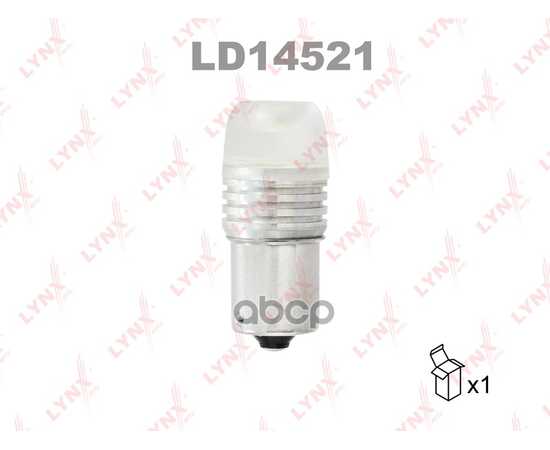 Купить ЛАМПА СВЕТОДИОДНАЯ 12V P21W 21W BA15S 12000K LYNXAUTO LED 1 ШТ. КАРТОН S25 LD14521