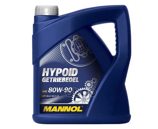 Купить МАСЛО ТРАНСМИССИОННОЕ MANNOL HYPOID GETRIEBEOEL GL-4/5 80W90 4 Л 1354