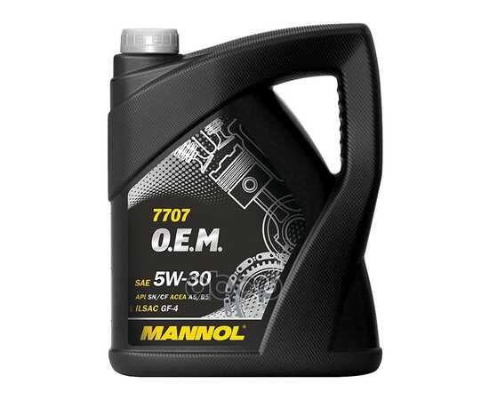 Купить МАСЛО МОТОРНОЕ MANNOL ENERGY FORMULA FR 5W-30 СИНТЕТИЧЕСКОЕ 5 Л 77075