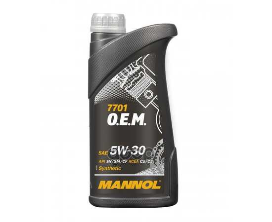 Купить МАСЛО МОТОРНОЕ MANNOL 7701 O.E.M. FOR CHEVROLET OPEL 5W-30 СИНТЕТИЧЕСКОЕ 1 Л 1076