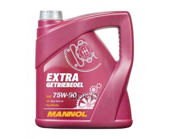 Купить МАСЛО ТРАНСМИССИОННОЕ MANNOL EXTRA GL-5 75W90 4 Л 1353