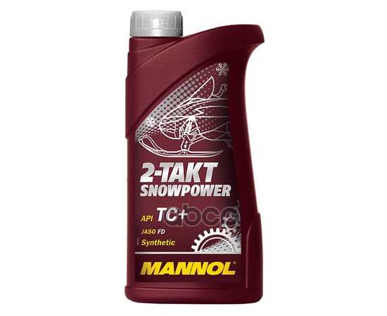 Купить МАСЛО MANNOL 2-TAKT SNOWPOWER 1 Л.