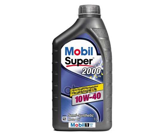 Купить МАСЛО МОТОРНОЕ MOBIL SUPER 2000 X1 10W-40 1Л (150549, 152049, 150017,150562) 152569