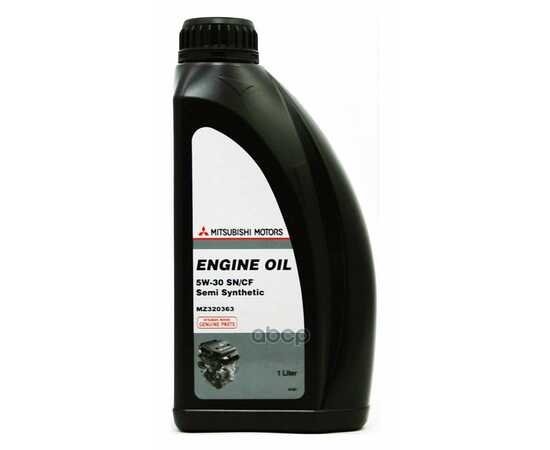 Купить МАСЛО МОТОРНОЕ MITSUBISHI ENGINE OIL 5W-30 ПОЛУСИНТЕТИЧЕСКОЕ 1 Л MZ320363