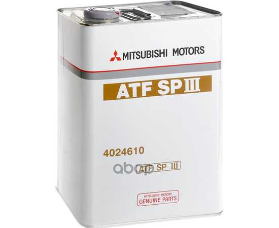 Купить МАСЛО ТРАНСМИССИОННОЕ MITSUBISHI DIA QUEEN ATF SP-3 4 Л 4024610