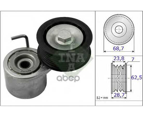 Купить НАТЯЖИТЕЛЬ РЕМНЯ AUDI A6 (C6), A8 (4H), Q7 (4L) 3.0TFSI 534048710