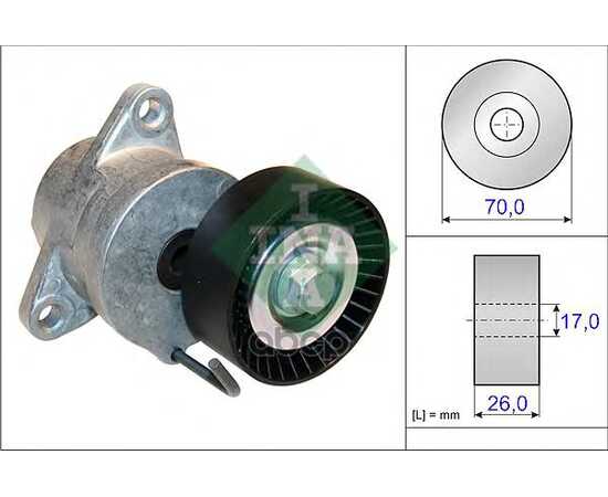 Купить НАТЯЖИТЕЛЬ ПРИВОДНОГО РЕМНЯ INA 534 0439 10