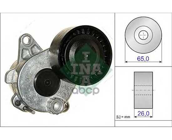 Купить РОЛИК-НАТЯЖИТЕЛЬ ПРИВОДНОГО РЕМНЯ MB W204/W212/W221/W166/X204 MOT.OM651 INA 534 0336 10