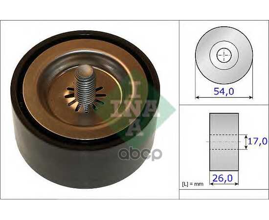 Купить РОЛИК РЕМНЯ ПРИВОДНОГО INA 532 0672 10