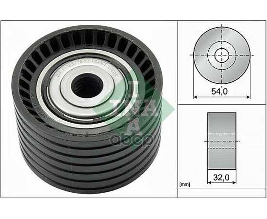 Купить РОЛИК ОБВОДНОЙ ГРМ RENAULT LOGAN 1.6 532077410