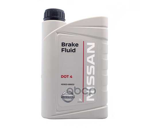 Купить ЖИДКОСТЬ ТОРМОЗНАЯ NISSAN BRAKE FLUID DOT-4 1Л KE903-99932