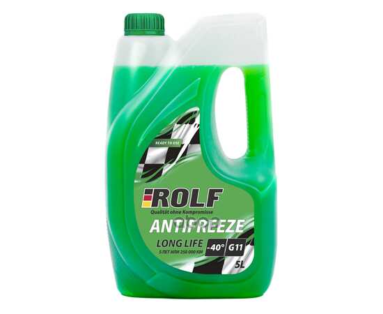 Купить АНТИФРИЗ, ROLF ANTIFREEZE G11 GREEN 5Л ROLF 70014