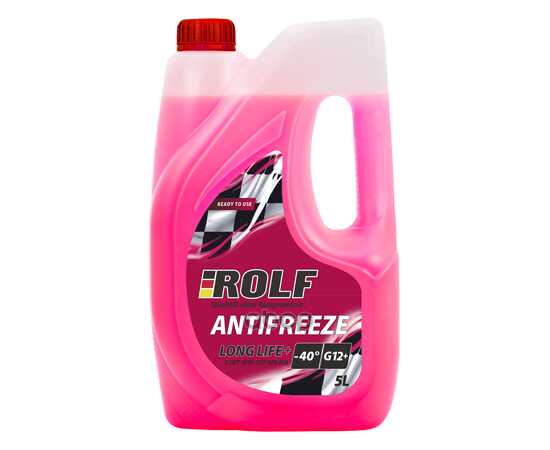 Купить АНТИФРИЗ ROLF ANTIFREEZE G12+ RED -40 5Л 70012