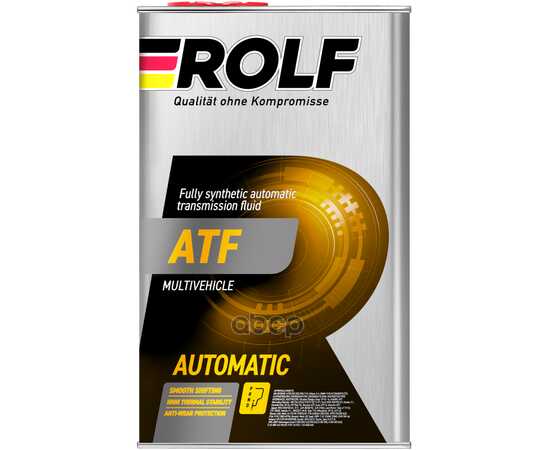 Купить МАСЛО ТРАНСМИССИОННОЕ ROLF ATF MULTIVEHICLE 1 Л 322287