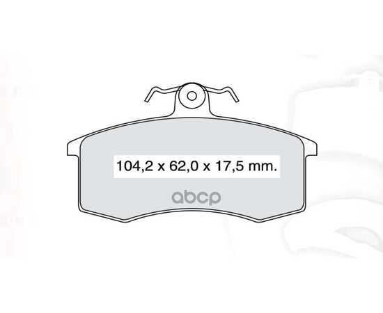 Купить КОЛОДКИ ПЕРЕДНИЕ ВАЗ 08-09, DAFMI D743SM