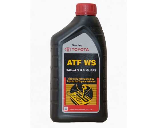 Купить МАСЛО ТРАНСМИССИОННОЕ СИНТЕТИЧЕСКОЕ TOYOTA ATF WS 1Л 00289-ATFWS