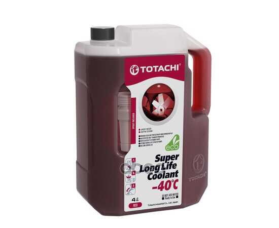 Купить АНТИФРИЗ TOTACHI SUPER LLC RED -40C 4Л 4589904520716 41804