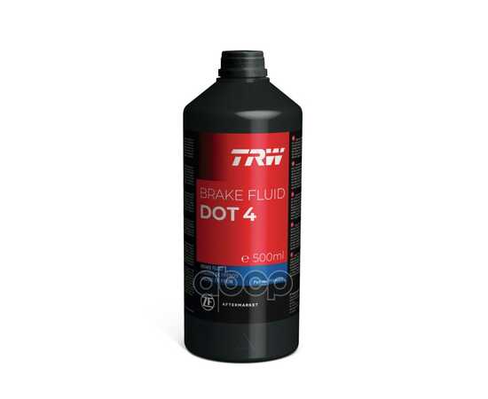 Купить ЖИДКОСТЬ ТОРМОЗНАЯ TRW BRAKE FLUID DOT4 500 МЛ PFB450SE