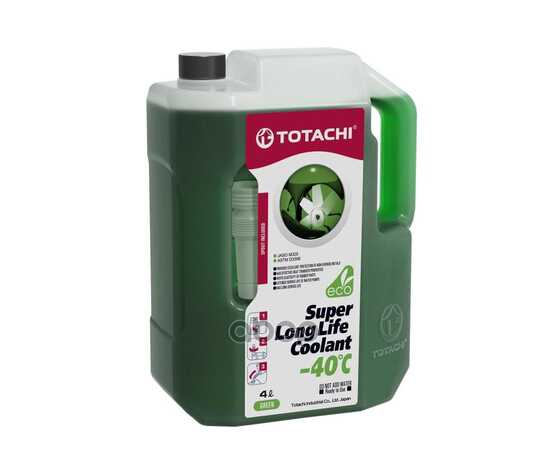 Купить АНТИФРИЗ TOTACHI SUPER LLC GREEN -40CN -40°C 4Л 4589904520532 41604