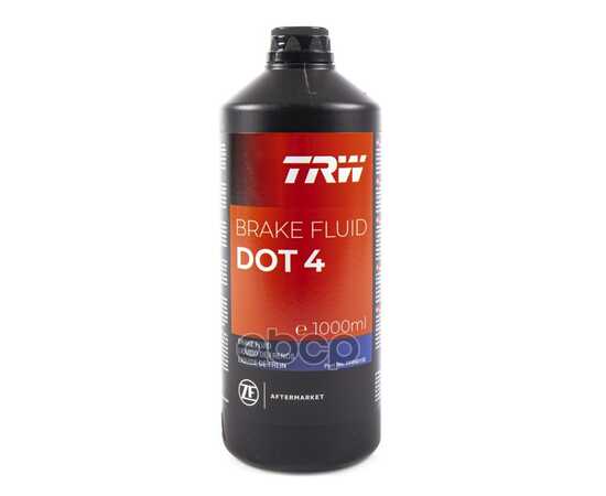 Купить ЖИДКОСТЬ ТОРМОЗНАЯ TRW BRAKE FLUID DOT4 1 Л PFB401SE