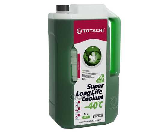 Купить АНТИФРИЗ TOTACHI SUPER LLC GREEN -40C 5Л (4589904924767) 41605