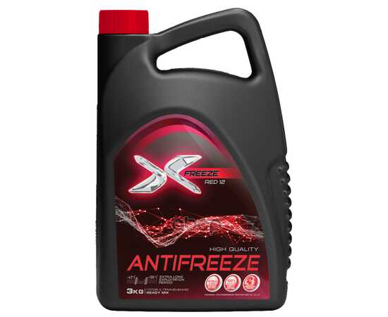 Купить АНТИФРИЗ X-FREEZE RED G11 ГОТОВЫЙ -40 КРАСНЫЙ 3 КГ 430206095