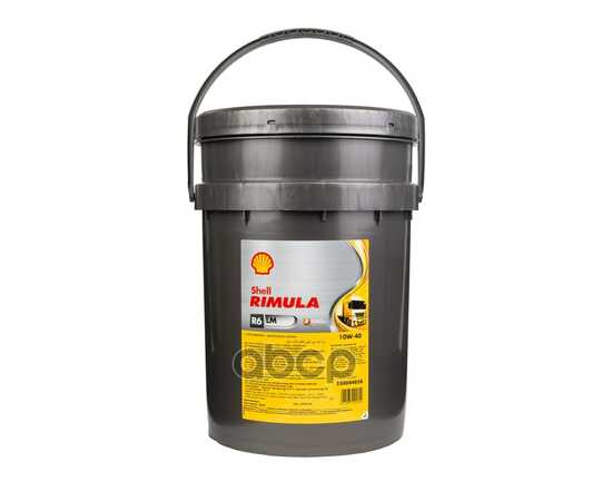 Купить МАСЛО МОТОРНОЕ SHELL RIMULA R6 LM 10W-40 СИНТЕТИЧЕСКОЕ 20 Л 550044858