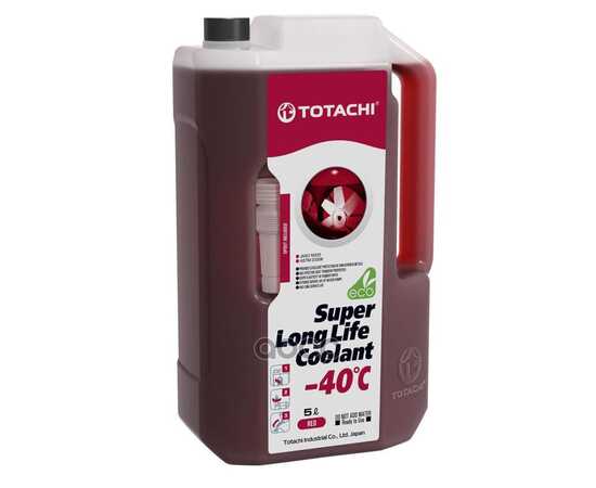 Купить АНТИФРИЗ TOTACHI SUPER LLC RED -40C 5Л (4589904924842) 41805