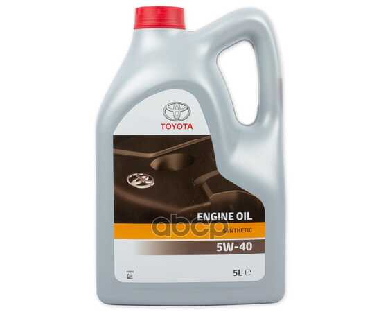 Купить МАСЛО МОТОРНОЕ TOYOTA ENGINE OIL 5W-40 СИНТЕТИЧЕСКОЕ 5 Л 08880-80375-GO