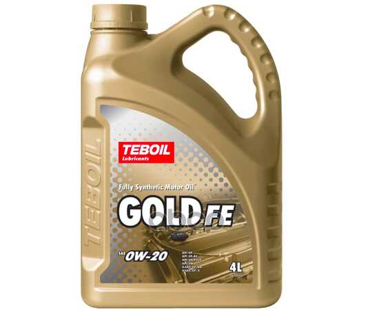 Купить МАСЛО МОТОРНОЕ TEBOIL GOLD FE 0W-20 СИНТЕТИЧЕСКОЕ 4 Л 3468067