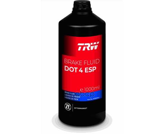 Купить ЖИДКОСТЬ ТОРМОЗНАЯ TRW BRAKE FLUID DOT4 ESP 1 Л PFB440SE