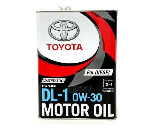 Купить МОТОРНОЕ МАСЛО TOYOTA DIESEL OIL DL-1 SAE 0W-30 (4Л) 08883-02905