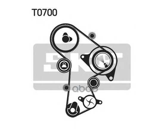 Купить РЕМКОМПЛЕКТ ГРМ VAG 2.0 TDI SKF VKMA 01263