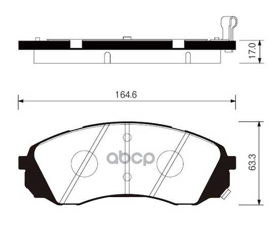 Купить КОЛОДКИ ТОРМОЗНЫЕ ПЕРЕДНИЕ SANGSIN BRAKE SP1238