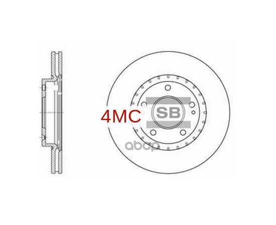 Купить ДИСК ТОРМОЗНОЙ ПЕРЕДНИЙ HYUNDAI ELANTRA NEW 2011-> SANGSIN BRAKE SD1071