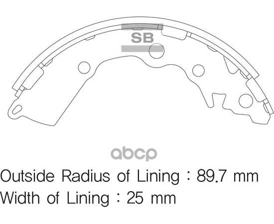 Купить КОЛОДКИ БАРАБАННЫЕ KIA PICANTO SANGSIN BRAKE SA156