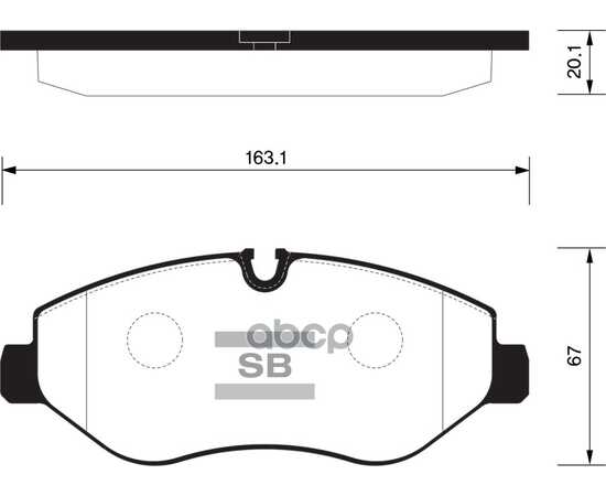 Купить КОЛОДКИ ТОРМОЗНЫЕ ПЕРЕДНИЕ SANGSIN BRAKE SP1622